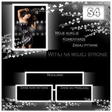 Darmowy szablon strony o mnie - S4